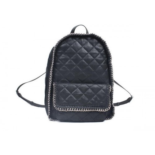 Stella McCartney Falabella PVC Fold Over Backpack 879 Czarny