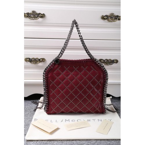 Stella McCartney Falabella Mała Torebka SMC886 Wino