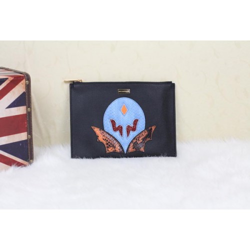 Stella McCartney SUPERBOHATER MAŁA KOPERTÓWKA Z ZAMKIEM SM8911 Niebieska