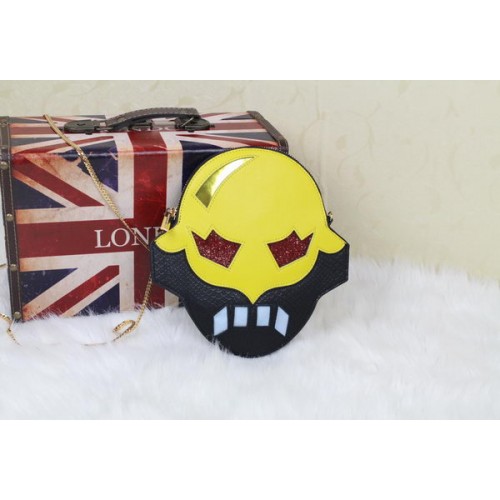 Stella McCartney SUPERSTELLAHEROES TOREBKA LISTONOSZOWA 892 CZARNO-ŻÓŁTA