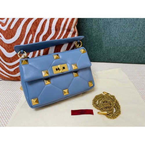 VALENTINO GARAVANI Rzymska wkrętka 0188 niebieska