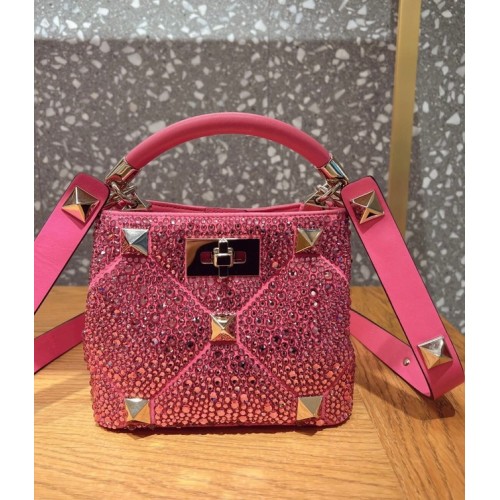 VALENTINO GARAVANI Roman Stud W2B0I97P Śliwka