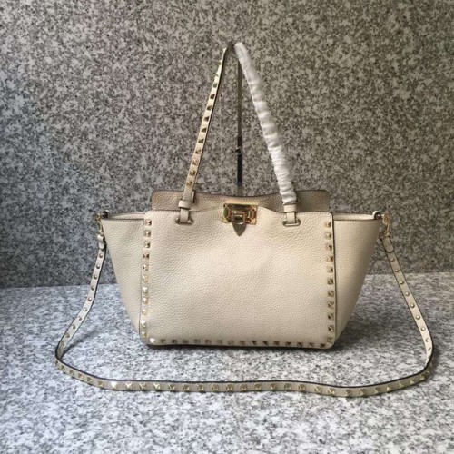 VALENTINO Rockstud średnia torba 0972 biała