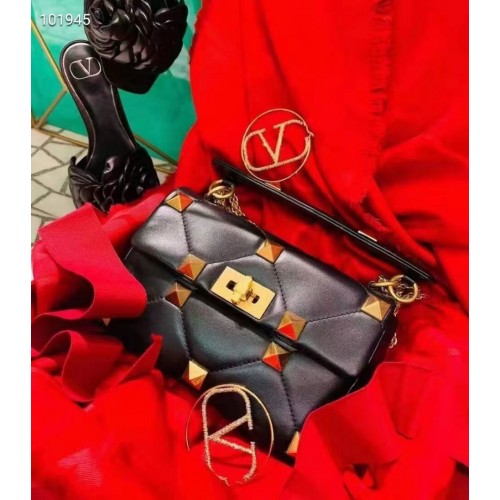 Valentino Mini Garavani Roman Stud V2061 Czarny