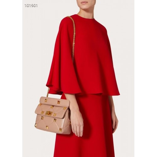 Valentino Mini Garavan Roman Stud V2061 różowy