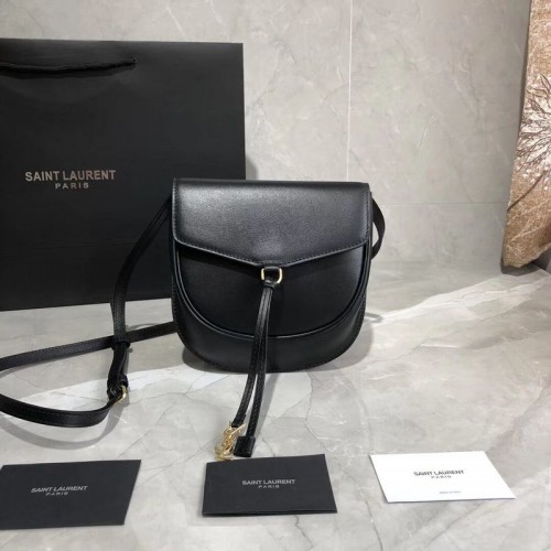 Torba na ramię Yves Saint Laurent ze skóry bydlęcej Y551559 w kolorze czarnym