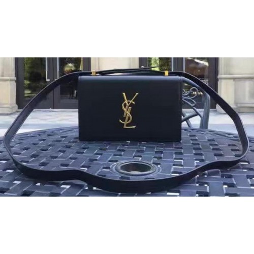 Yves Saint Laurent Torba na ramię typu cross-body Y26605 Czarna
