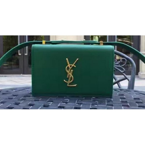 Yves Saint Laurent Torba na ramię typu cross-body Y26605 Zielona