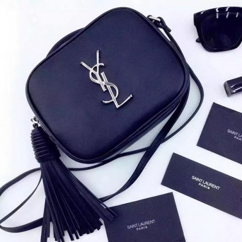 Yves Saint Laurent Monogram Blogger Bag Y16SS Czarny