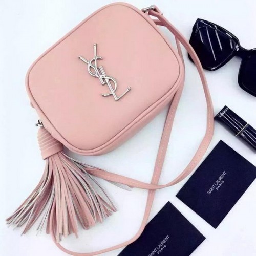 Yves Saint Laurent Monogram Blogger Bag Y16SS Różowy