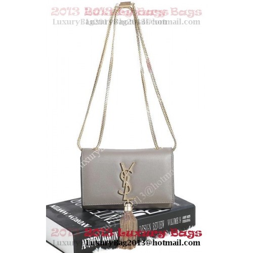 Mini torba na ramię z monogramem Yves Saint Laurent 5478 khaki