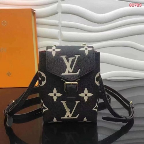 Louis Vuitton MAŁY PLECAK M80783 Czarny i kremowy